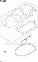 SEAT LOCK for Suzuki BURGMAN 400 2011