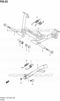 STAND for Suzuki BURGMAN 400 2011
