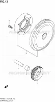 STARTER MOTOR CLUTCH for Suzuki BURGMAN 400 2011