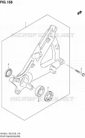 SWINGARM for Suzuki BURGMAN 400 2011