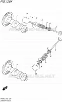 CAMSHAFT   VALVES for Suzuki BURGMAN 400 2015