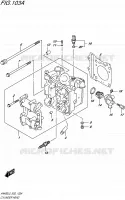 CYLINDER HEAD for Suzuki BURGMAN 400 2015