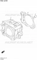 CYLINDER for Suzuki BURGMAN 400 2015