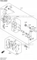 FRONT CALIPER for Suzuki BURGMAN 400 2015
