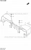 KNUCKLE COVERS (AN400ZAL5 E19) for Suzuki BURGMAN 400 2015