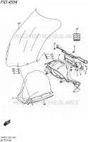 SPEEDOMETER PANEL for Suzuki BURGMAN 400 2015