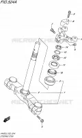 STEERING COLUMN for Suzuki BURGMAN 400 2015