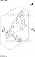 SWINGARM for Suzuki BURGMAN 400 2015