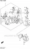 THROTTLE BODY for Suzuki BURGMAN 400 2015
