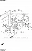 CYLINDER HEAD for Suzuki BURGMAN 400 2015