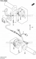 GRIP HEATER (AN400ZAL5 E02) for Suzuki BURGMAN 400 2015