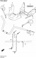 HANDLEBAR (AN400AL5 E19) for Suzuki BURGMAN 400 2015