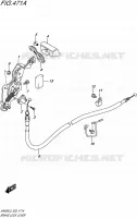PARKING BRAKE for Suzuki BURGMAN 400 2015