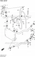 RADIATOR HOSE (AN400ZAL5 E02) for Suzuki BURGMAN 400 2015