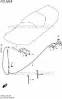 SEAT LOCK for Suzuki BURGMAN 400 2015