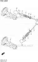 CAMSHAFT   VALVES for Suzuki BURGMAN 400 2015