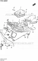 GLOVE BOX for Suzuki BURGMAN 400 2015