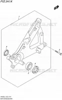 SWINGARM for Suzuki BURGMAN 400 2015