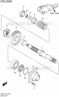 DRIVE SHAFT for Suzuki BURGMAN 650 2015
