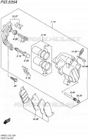 FRONT CALIPER for Suzuki BURGMAN 650 2015