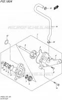 WATER PUMP for Suzuki BURGMAN 650 2015