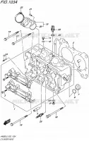 CYLINDER HEAD for Suzuki BURGMAN 650 2015