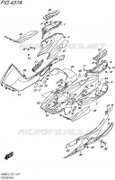 FOOTREST for Suzuki BURGMAN 650 2015
