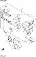 FRONT CALIPER for Suzuki BURGMAN 650 2015