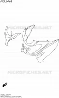 FRONT FAIRING (OPTIONAL) for Suzuki BURGMAN 650 2015