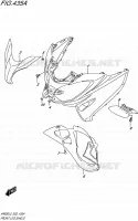FRONT FAIRING for Suzuki BURGMAN 650 2015