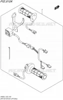 GRIP HEATER SET (OPTIONAL) (AN650L5 E19) for Suzuki BURGMAN 650 2015