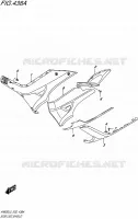 LOWER FAIRING for Suzuki BURGMAN 650 2015