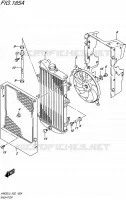 RADIATOR for Suzuki BURGMAN 650 2015