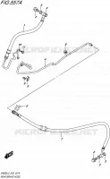 REAR BRAKE HOSE for Suzuki BURGMAN 650 2015
