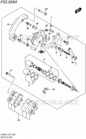 REAR CALIPER for Suzuki BURGMAN 650 2015