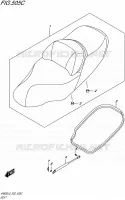 SEAT (AN650ZL5 E19) for Suzuki BURGMAN 650 2015
