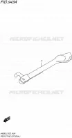 SIDE STAND (OPTIONAL) for Suzuki BURGMAN 650 2015