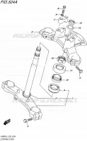 STEERING COLUMN for Suzuki BURGMAN 650 2015