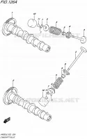 CAMSHAFT   VALVES for Suzuki BURGMAN 650 2016