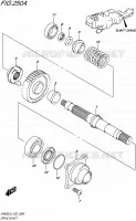 DRIVE SHAFT for Suzuki BURGMAN 650 2016