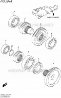 FINAL GEAR for Suzuki BURGMAN 650 2016