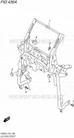 FOOTREST BRACE for Suzuki BURGMAN 650 2016
