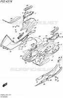 FOOTREST for Suzuki BURGMAN 650 2016
