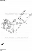 FRAME for Suzuki BURGMAN 650 2016