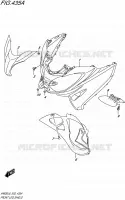 FRONT FAIRING for Suzuki BURGMAN 650 2016