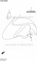 FRONT FENDER for Suzuki BURGMAN 650 2016