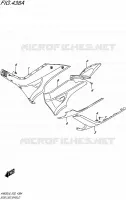 LOWER FAIRING for Suzuki BURGMAN 650 2016