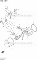 OIL COOLER for Suzuki BURGMAN 650 2016