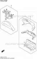OPTIONS (BACKREST SET PILLION RIDER) (AN650L6 E19) for Suzuki BURGMAN 650 2016
