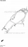 REAR FRAME for Suzuki BURGMAN 650 2016